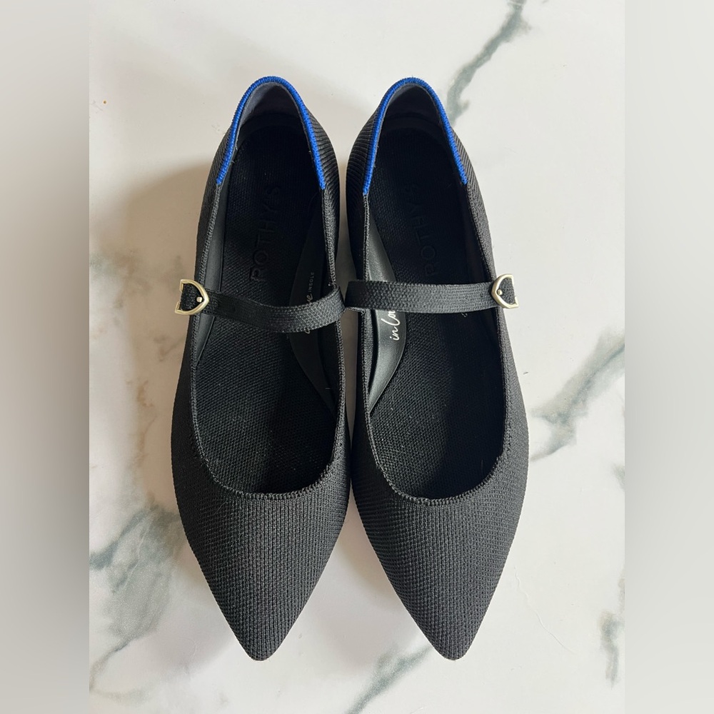 ROTHY Point Mary Jane II Flats